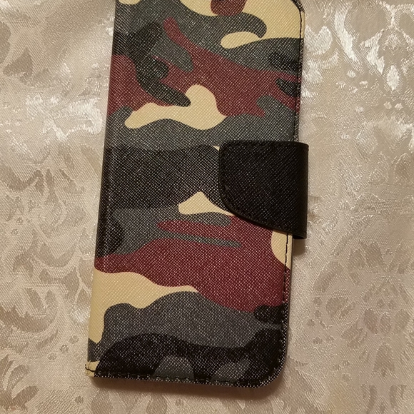 Samsung Galaxy S8 wallet phone case Camouflage, protective case Please go to m - Picture 11 of 12